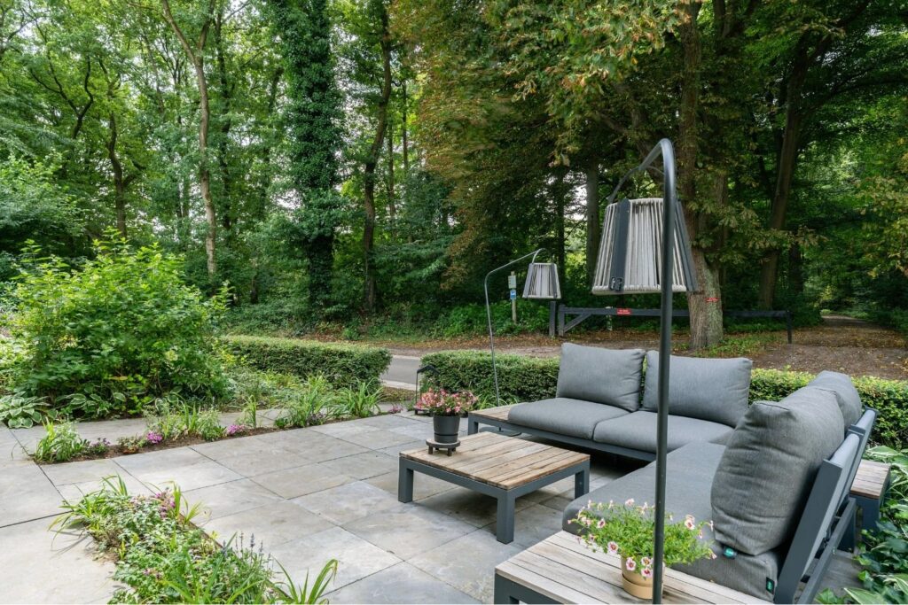 Bossuite Retraite met yoga terras