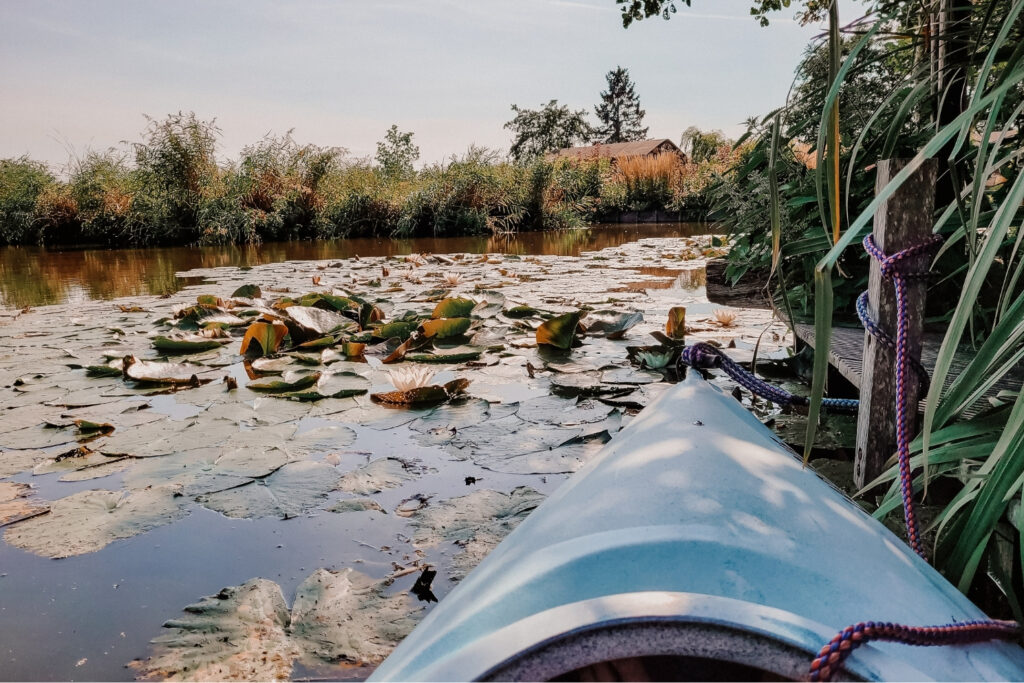 Retraite aan het Water boot