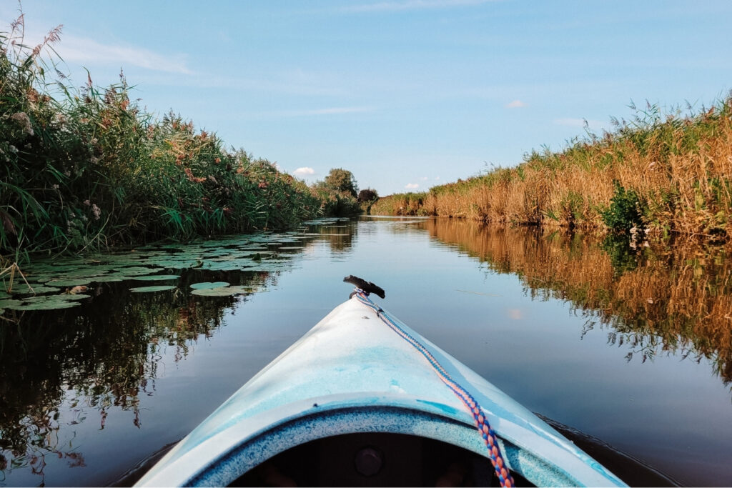Retraite aan het Water boot varen