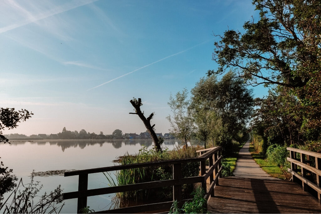 Retraite aan het Water fietsen