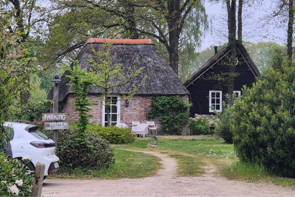 Retraite in een Natuurhuisje aankomst