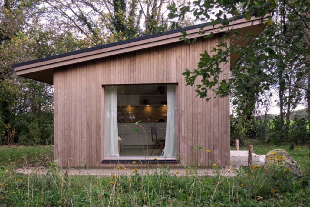 Stilte Retraite in een Tiny House tiny huisje