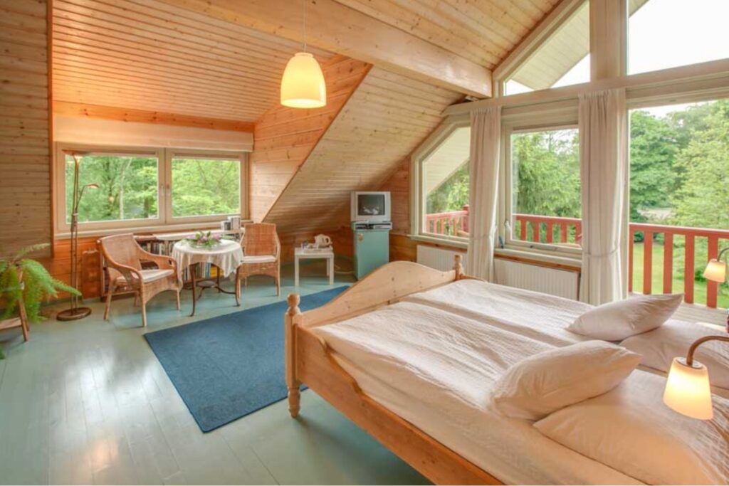 bos retraite slaapkamer heel