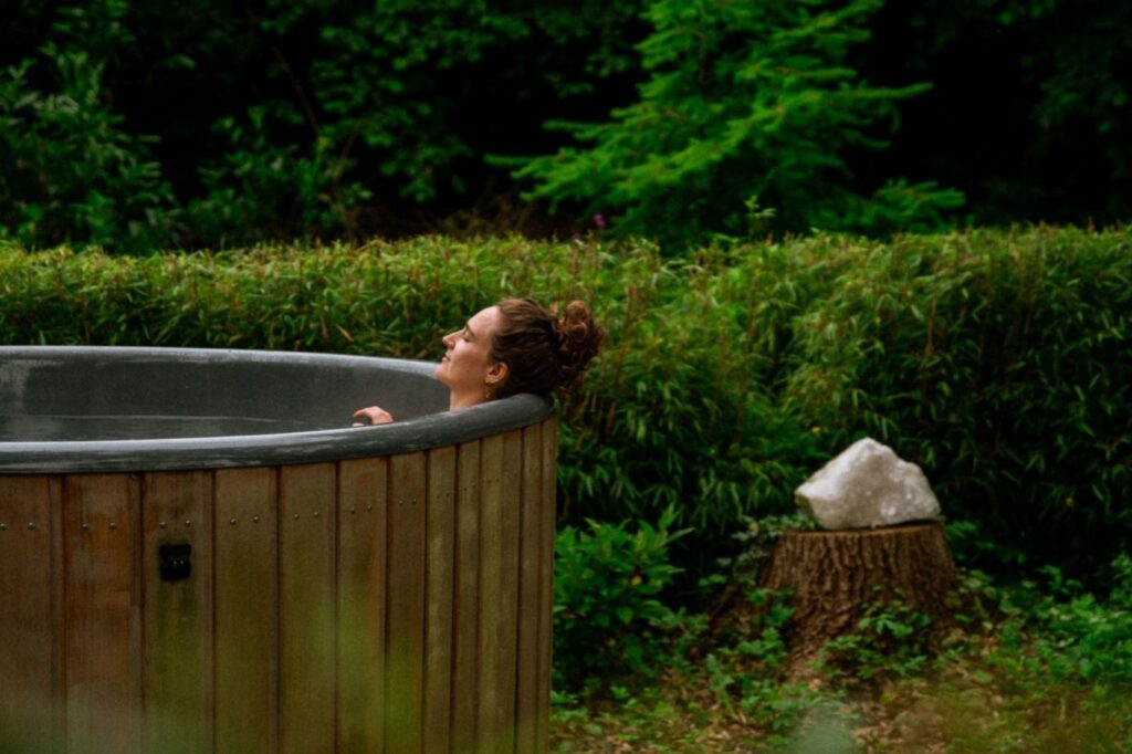 down to earth retraite hottub ontspannen