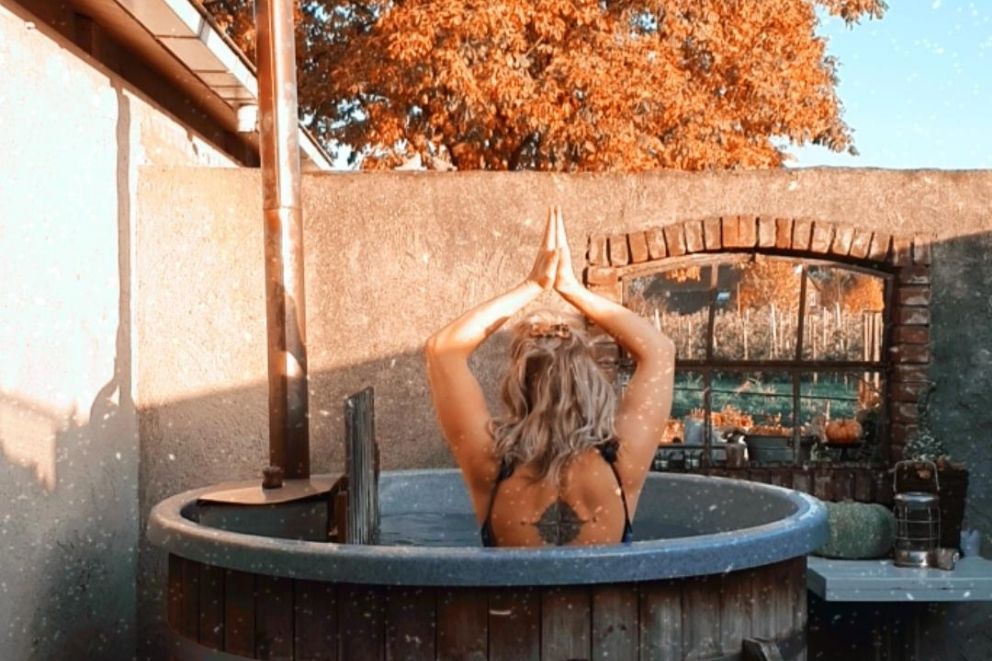 feelings en well being retraite hottub