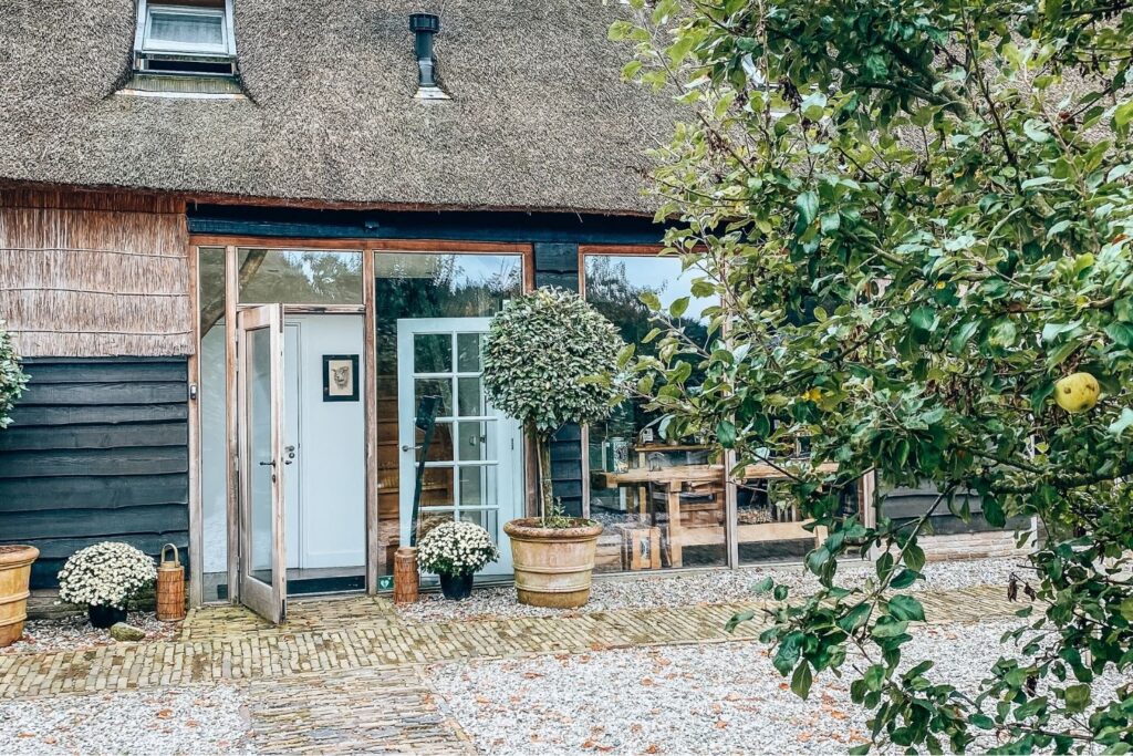 retraite in een luxe suite buiten