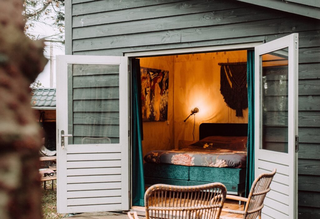 the simple art of being retraite slaapkamer
