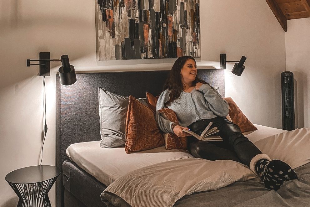 volledig tot rust komen retraite op bed