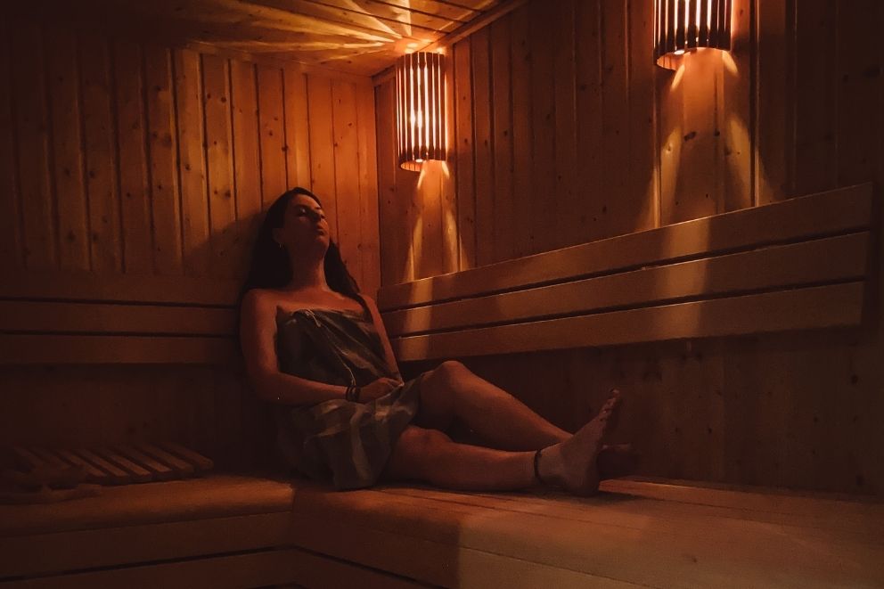 volledig tot rust komen retraite sauna ontspan