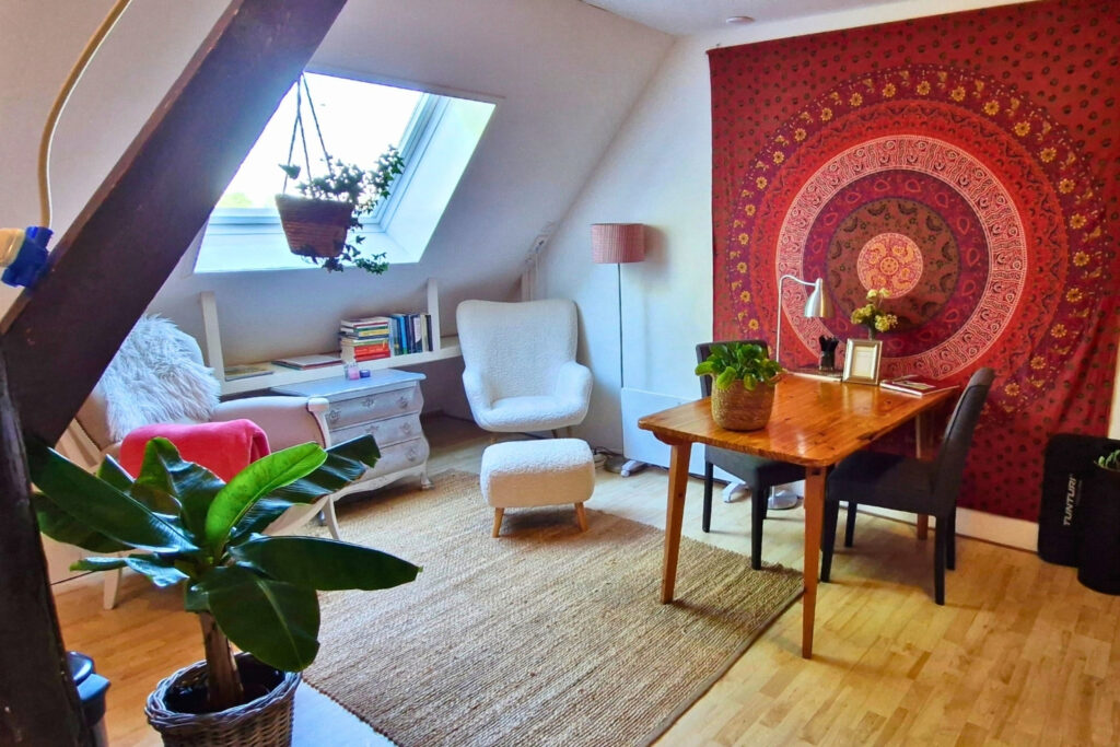 vuurstof retraite relaxruimte